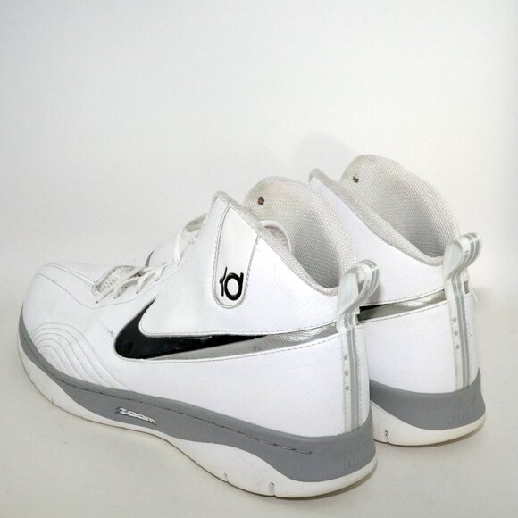 2009 Nike KD 1 White Black OG Kevin Durant Sneaker Mens US 13 344472-103 - Picture 3 of 14